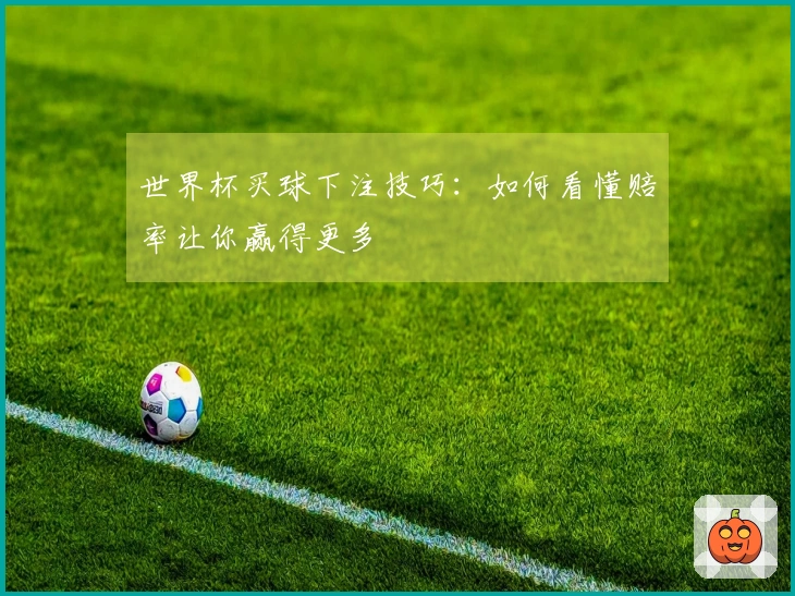 世界杯买球下注技巧：如何看懂赔率让你赢得更多